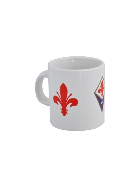 Mini mug in ceramica con giglio rosso ACF Fiorentina
